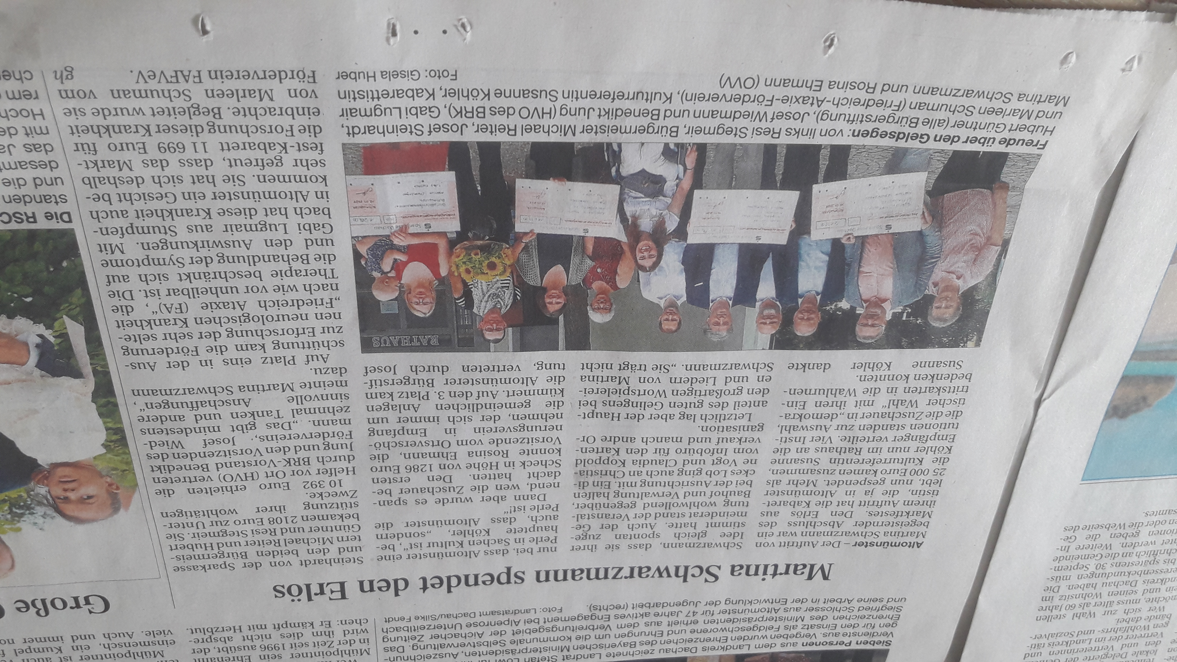 Artikel im Aichacher-Zeitung